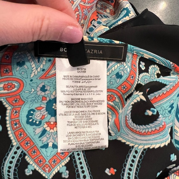 EUC! HTF!! BCBGMaxAzria Inesa Kimono Dress-XS - Picture 6 of 9